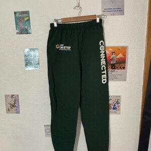 Jerzees Dark Green Kids Joggers